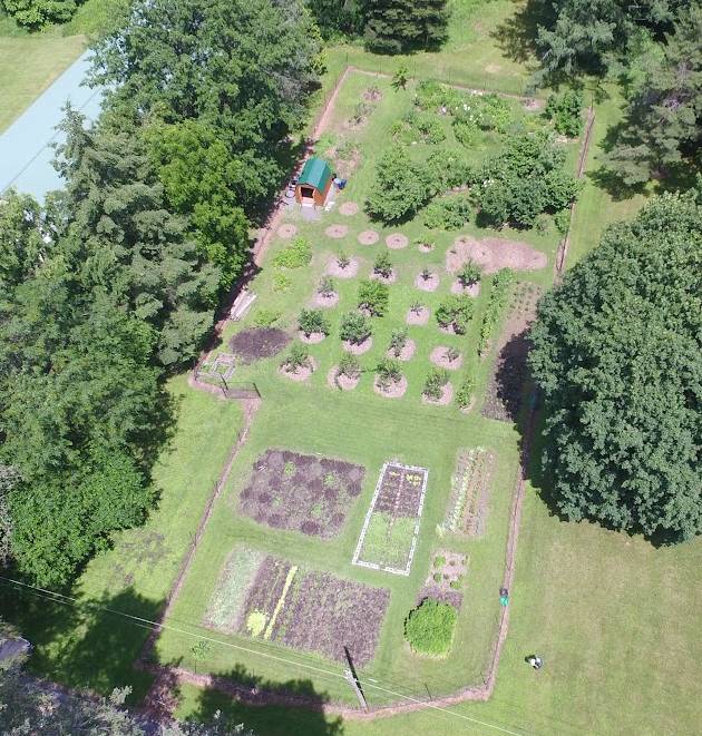 garden drone pic