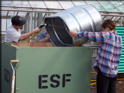Images from Composting Project revealing.
