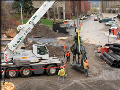 Lincoln Statue Move