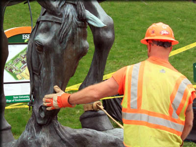 Lincoln Statue Move