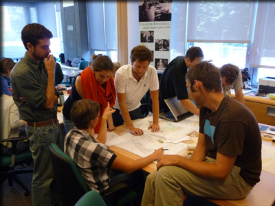 ESF Landscape Architecture team worked to green the grounds of the U.S. Mission to the UN in Geneva