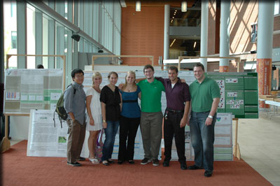 Photos from the Joint Summer Research Poster Presentation