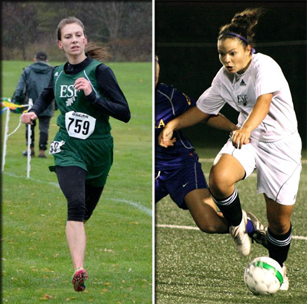 Cambria Ziemer (left) and Ashley Miller