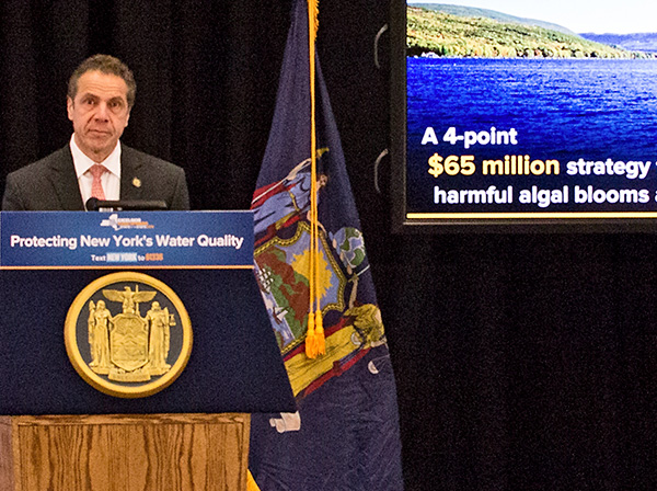 Governor Andrew Cuomo at ESF