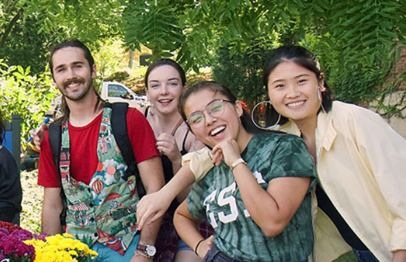 Photo of a group of students