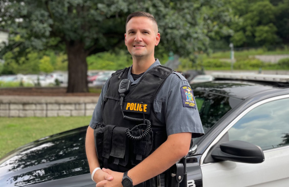 Photo of University Police officer