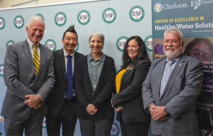 partnership between ESF and Clarkson