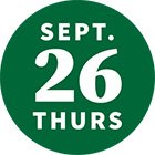 Thursday, September 26, 2024