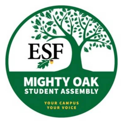 mighty oak student assembly logo