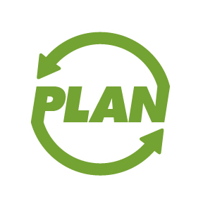 Post-Landfill Action Network logo (PLAN)