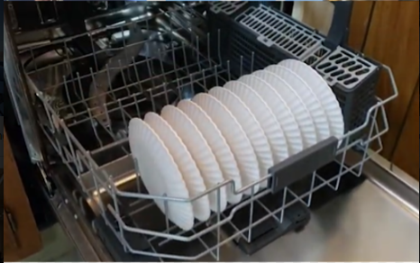 reusable plates in dishwasher