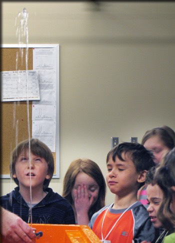 Children experience day of hands-on science