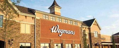 Exterior of a Wegmans supermarket.
