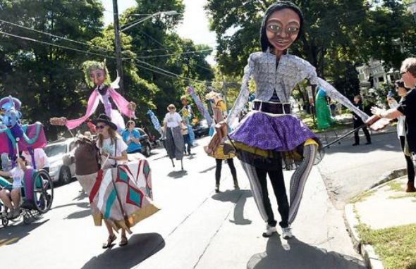 Parade at the Westcott Street Cultural Fair