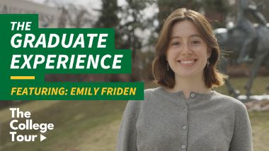 Graduate Experience segment - Emily Friden