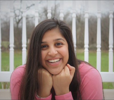 headshot of shruti zirath smiling