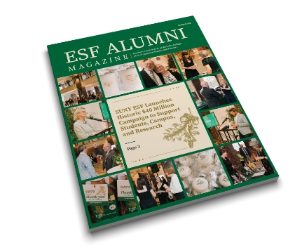 Cover of ESF Alumni Magazine