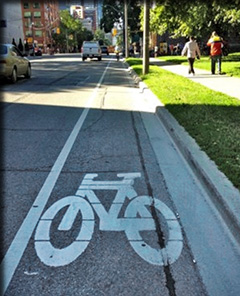 bike lane symbol