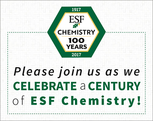 Plese join us as we celebrate a century of EsF Chemistry
