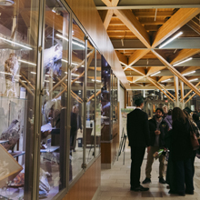 group standing in gateway center
