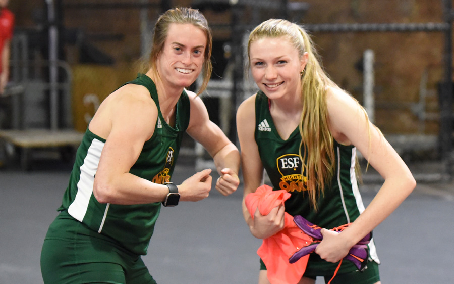 Shannon Gordinier (left) and Marissa Lathrop (photo courtesy of Bob Beary)