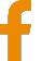 the letter f in orange color