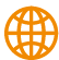 an orange circular shape