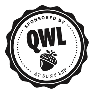 Seal stating Sponsored by QWL at SUNY ESF