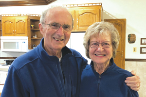 Robert and his wife Jo