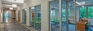 Hallways of Marshall Hall