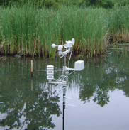 Sample collection from wetlands at woodlawn beach state park