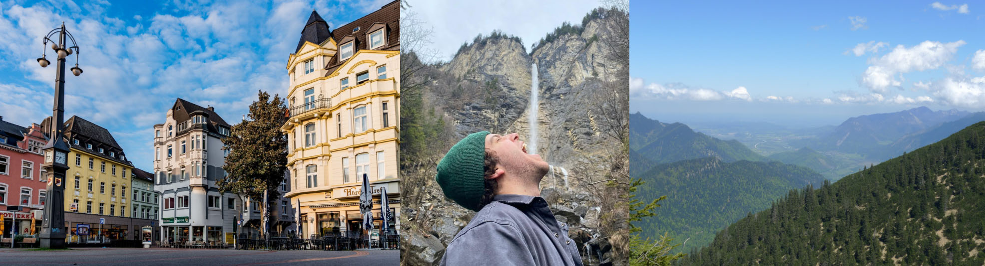 Photos from past students in the Munich program.