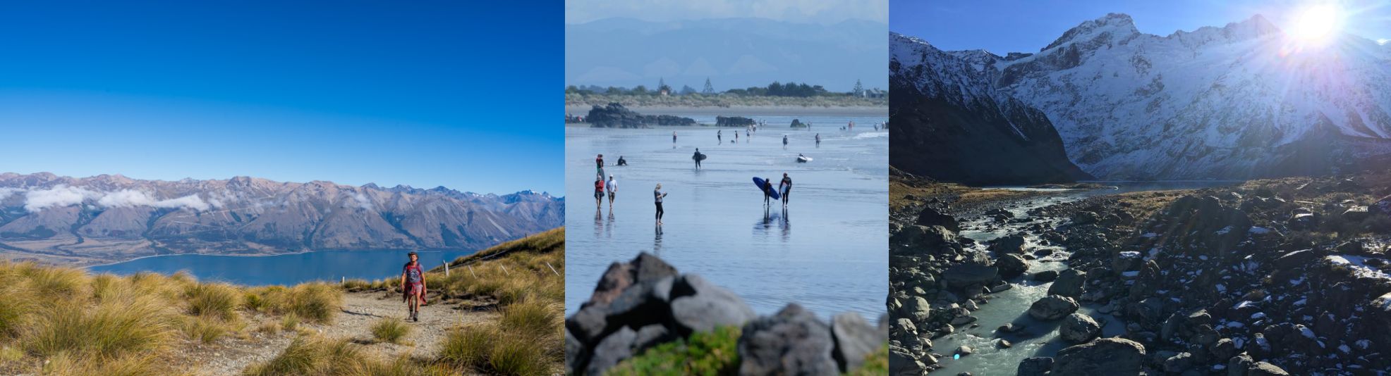 Photos from past students in the New Zealand program.