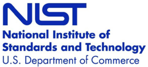 National Institute of Standards and Technology logo in blue