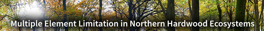 MELNHE - Multiple Element Limitation in Northern Hardwood Ecosystems