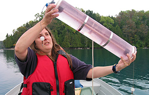 ESF scientist engaged in water research