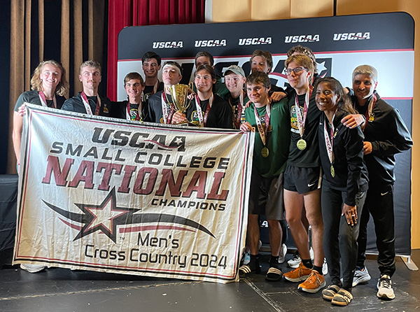 2024 Men's Cross Country championship team