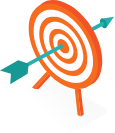 Dartboard and bullseye [icon]