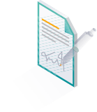 Pen signing a proposal [icon]