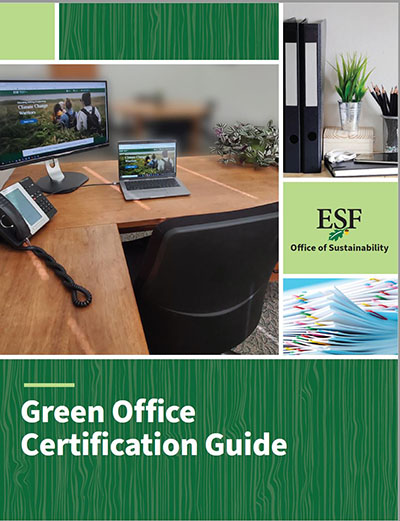 coverpage of green office certification guide