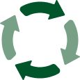Arrows forming a circle [icon]