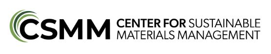 CSMM: Center for Sustainable Materials Management [logo]