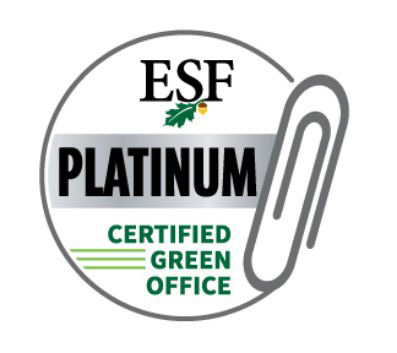 ESF Platinum certified green office
