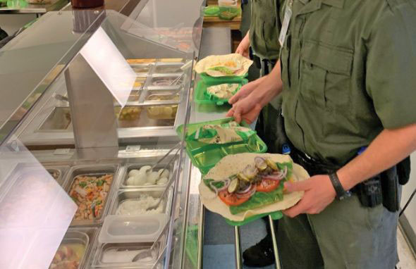 Rangers using reusable container