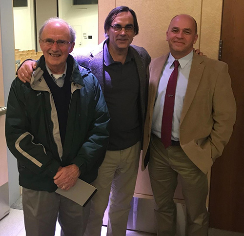 left to right Robert Werner, John Farrell, and Steve Lapan