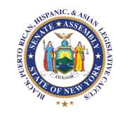 Black, Puerto Rican, Hispanic and Asian Legislative Caucus of New York [logo]